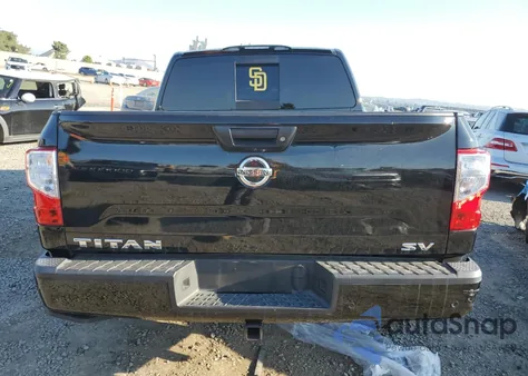 2021 Nissan Titan Sv из США, поврежденный, VIN 1N6AA1EF2MN518282